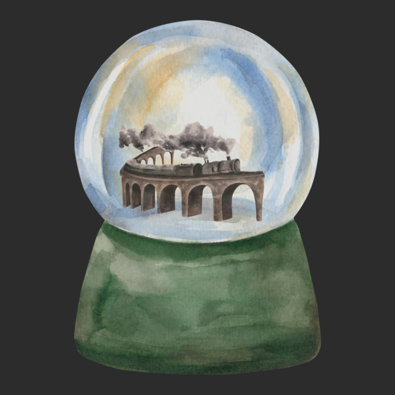 Steam Train In Crystal Ball Exclusive T-shirt by heathybatevam | Artistshot