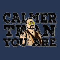 Calmer Than You Are  The Big Lebowski Men Denim Jacket | Artistshot