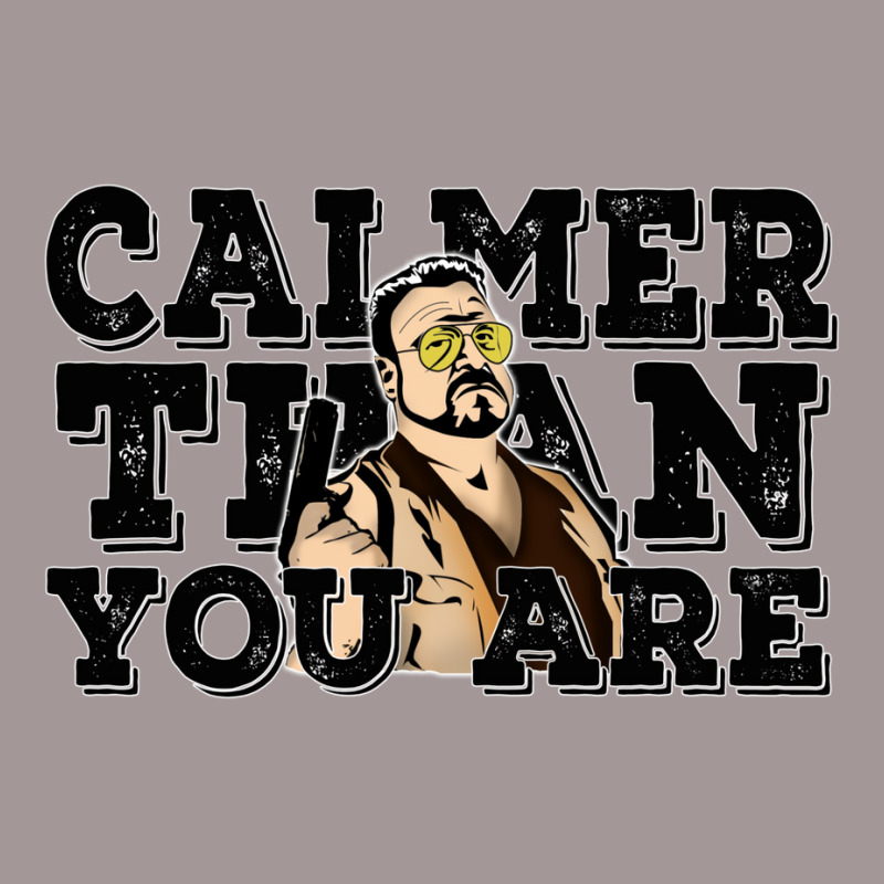 Calmer Than You Are  The Big Lebowski Vintage Short | Artistshot