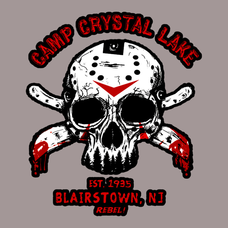 Camp Crystal Lake (for Light Shirts) Vintage Hoodie | Artistshot