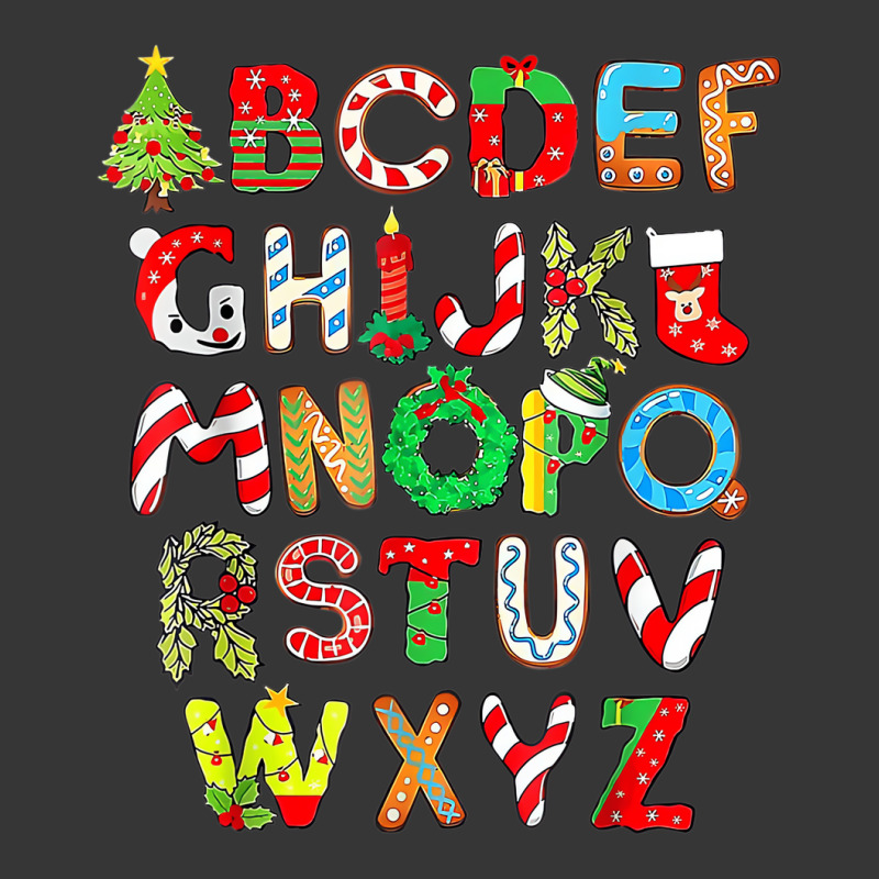 Christmas Alphabet Abc Kindergarten Teachers Funny Toddler Hoodie by voutsro | Artistshot