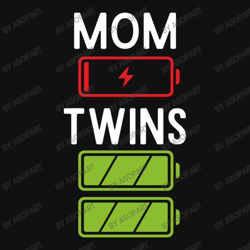 Mom Low Battery Twins Full Batteries Funny Gift For Twin Mama Skinny Tumbler | Artistshot