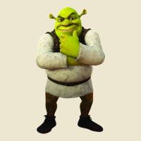 Shrek  Standing And Thinking Pose Cropped Hoodie | Artistshot