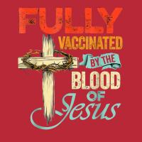 Fully Vaccinated By The Blood Of Jesus Faith Funny Women's V-neck T-shirt | Artistshot