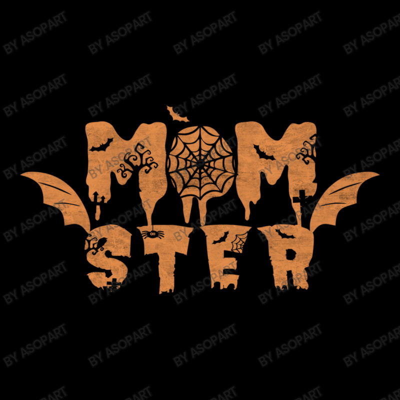 Momster Mom Halloween Costume Funny Pun Spider Web And Bat Wings Desig Pocket T-shirt | Artistshot