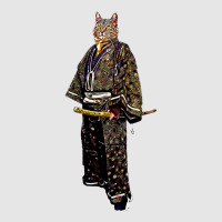 Cat Samurai Bakeneko 怪猫 Full-length Apron | Artistshot