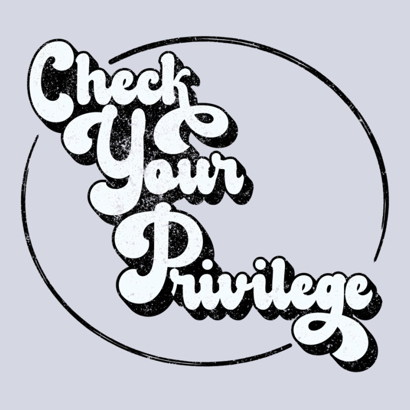 Check Your Privilege (white On Black Text) Fleece Short | Artistshot