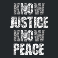 Know Justice No Peace Shirt Black Pride History Pr Crewneck Sweatshirt | Artistshot