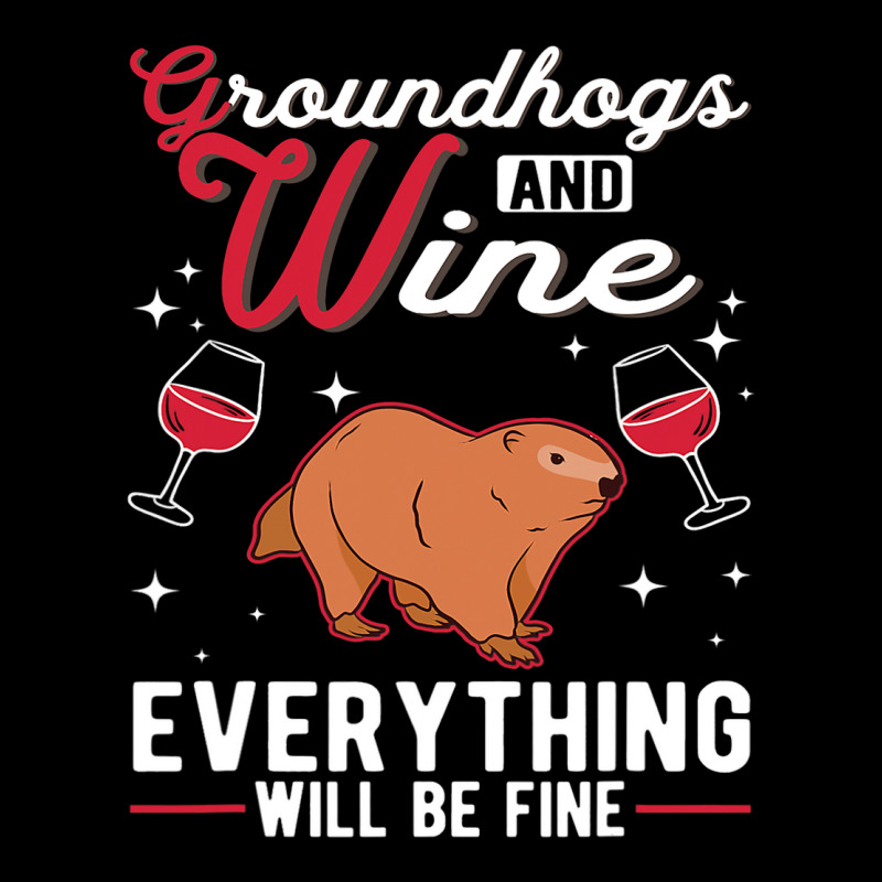 Marmot And Wine Groundhog Day Marmot Woodchuck Zipper Hoodie by PattonPlacex | Artistshot