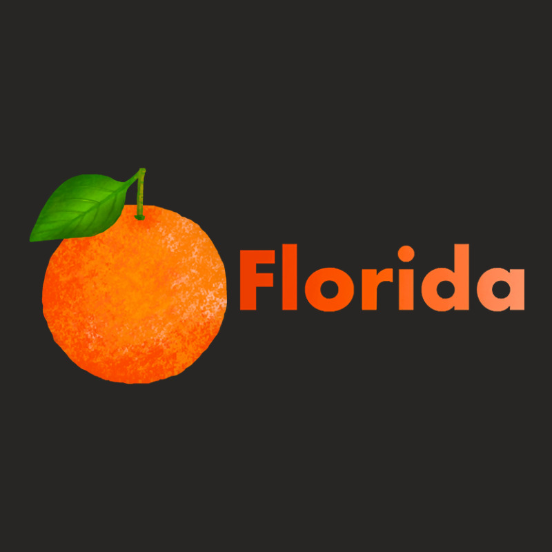 Trending Florida Orange Ladies Fitted T-Shirt by rebeccacameron | Artistshot