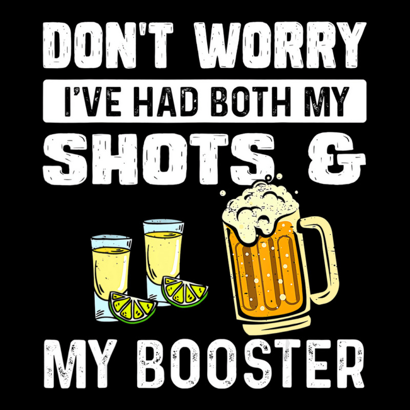 Don't Worry I've Had Both My Shots And Booster Fun Youth Zipper Hoodie by wafaha | Artistshot