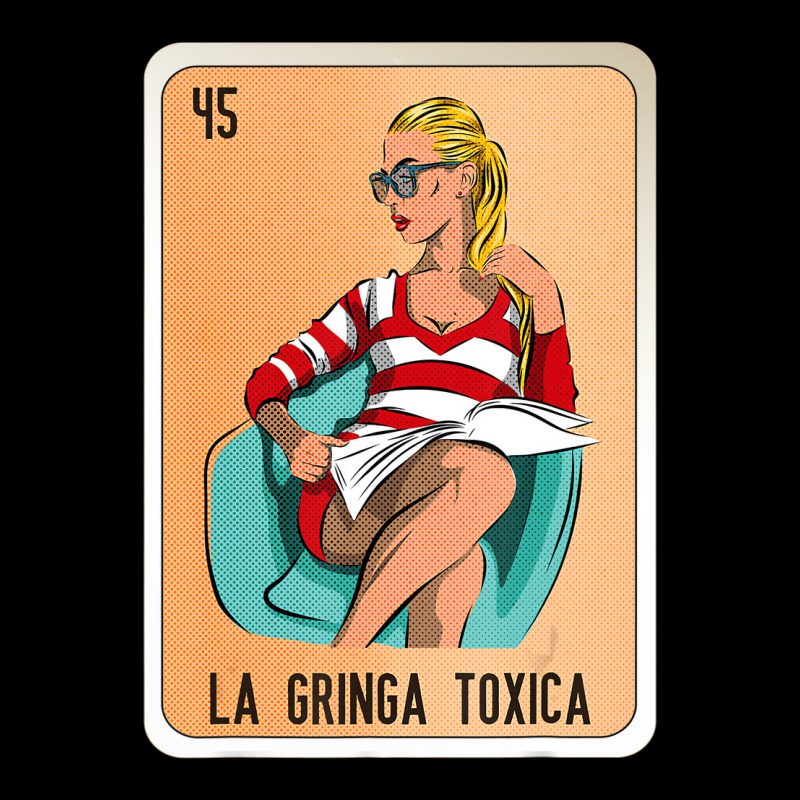 La Gringa Toxica Mexican Slang Lottery Bingo Cards Graphic T-shirt by heffopance | Artistshot