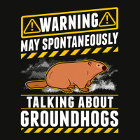 May Spontaneously Talk About Groundhogs Marmot 1 Scorecard Crop Tee | Artistshot