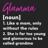 Womens Glamma Definition Funny Grandma Grandmother 3/4 Sleeve Shirt | Artistshot