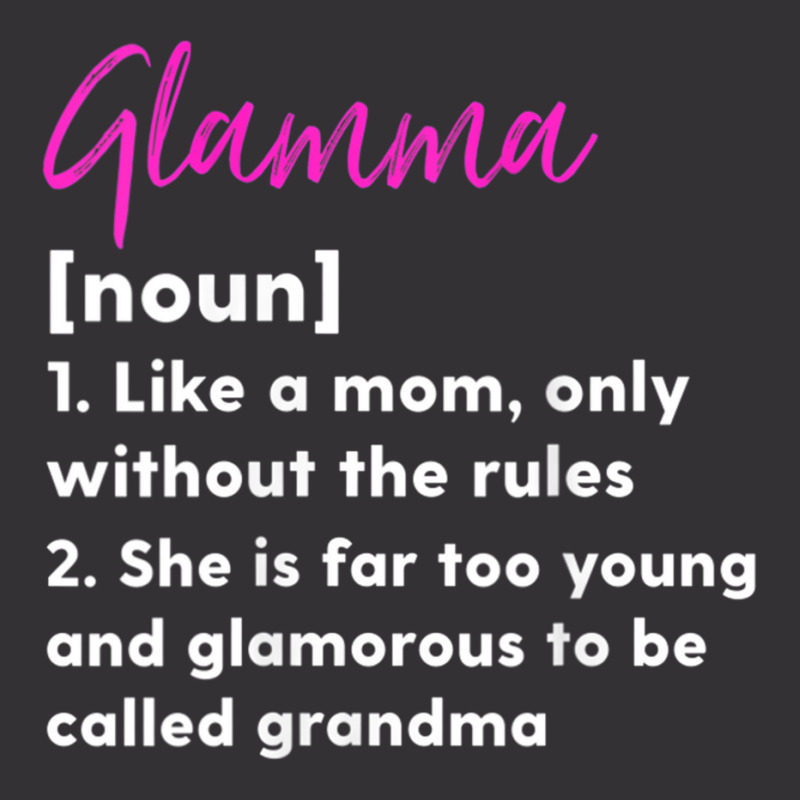 Womens Glamma Definition Funny Grandma Grandmother Vintage Short by aiiluurosy | Artistshot