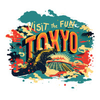 Visit The Fun Tokyo Crewneck Sweatshirt | Artistshot