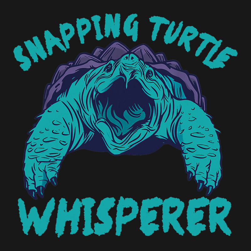 Snapping Turtle Whisperer Snapping Turtle Sea Anim Flannel Shirt | Artistshot