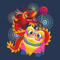 Happy Chinese New Year 2023 Lion Dragon Dance Luna Men Denim Jacket | Artistshot