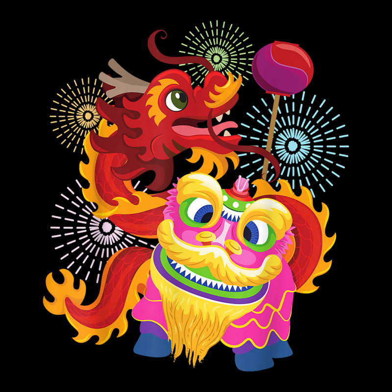 Happy Chinese New Year 2023 Lion Dragon Dance Luna Long Sleeve Shirts by ewubea | Artistshot