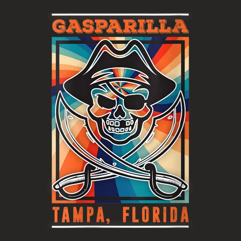 Womens Pirate Invasion Gasparilla Tampa Florida Re Ladies Fitted T-Shirt by holden | Artistshot