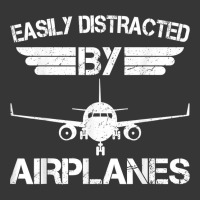 Easily Distracted By Airplanes Aviation Pilot Airp Toddler Hoodie | Artistshot