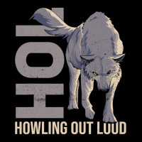 Hol Howling Out Loud Design For A Wolf Lover Kids Cap | Artistshot