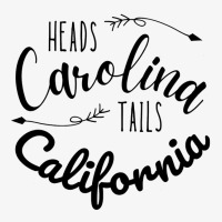 Heads Carolina Tail California Western Summer Beac Ladies Fitted T-shirt | Artistshot