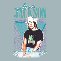 Alan Jackson  Conception De Ventilateur De Style D Unisex Sherpa-lined Denim Jacket | Artistshot