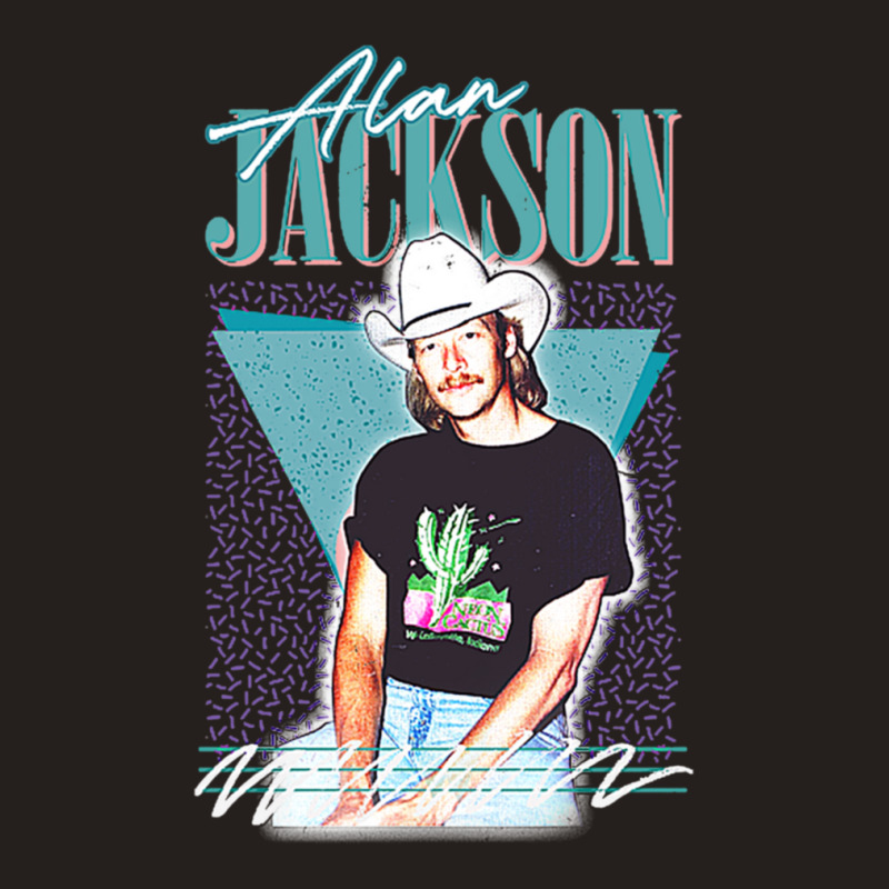 Alan Jackson  Conception De Ventilateur De Style D Tank Top | Artistshot