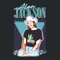 Alan Jackson  Conception De Ventilateur De Style D Crewneck Sweatshirt | Artistshot