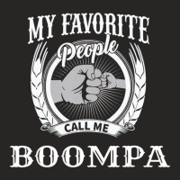 Mens My Favorite People Call Me Boompa Fist Bump S Ladies Fitted T-shirt | Artistshot