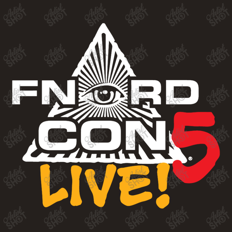 Fnordcon 5 Live! (white Letters) Tank Top by larevanisa | Artistshot