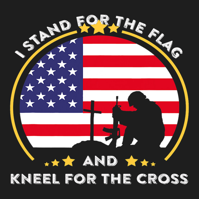 Stand For The Flag Kneel For The Cross Usa Army Ve Classic T-shirt by JOSEPHADAMS | Artistshot