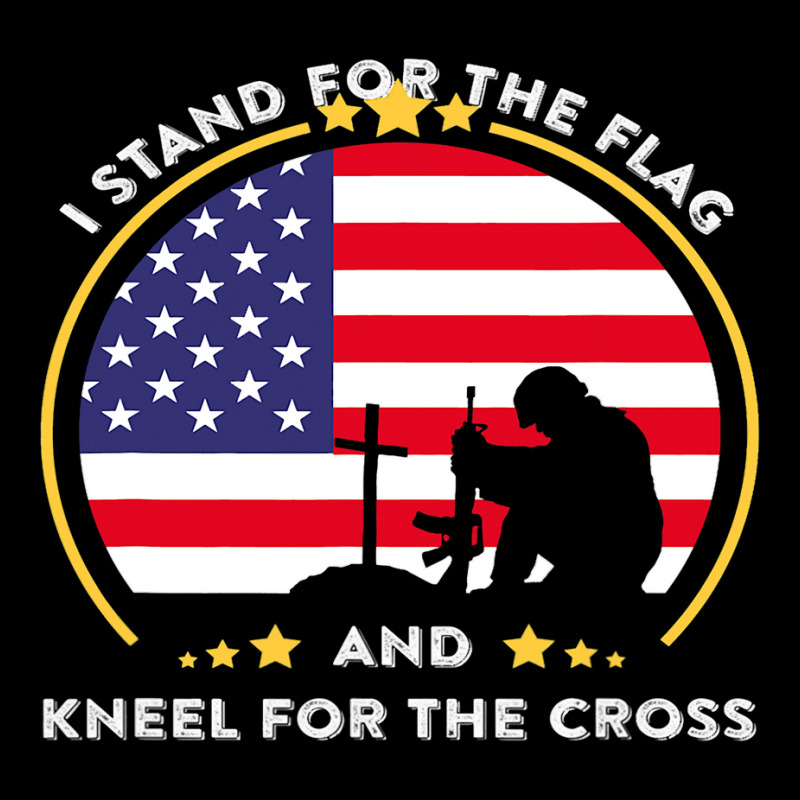 Stand For The Flag Kneel For The Cross Usa Army Ve Fleece Short by JOSEPHADAMS | Artistshot