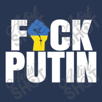 Fuck Putin Flag Men Denim Jacket | Artistshot