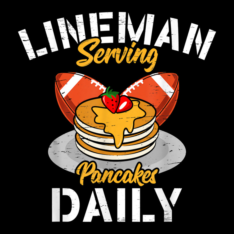 Lineman Serving Pancakes Daily For A Football Line Fleece Short | Artistshot