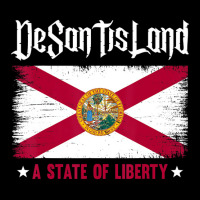 Desantisland State Of Liberty Florida Map Fl Flag Men's Long Sleeve Pajama Set | Artistshot