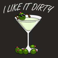 Womens I Like It Dirty Martini Lover Cocktail Drin Ladies Fitted T-shirt | Artistshot