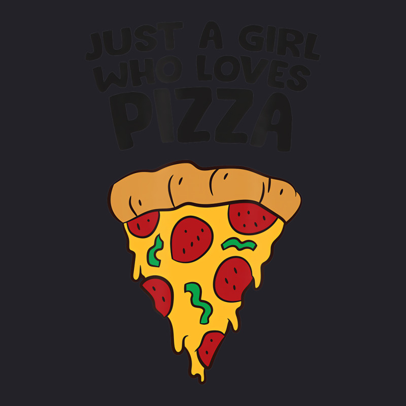 Just A Girl Who Loves Pizza T Shirt Unisex Sherpa-lined Denim Jacket | Artistshot