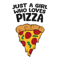 Just A Girl Who Loves Pizza T Shirt Men's T-shirt Pajama Set | Artistshot