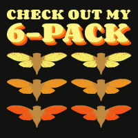 Invasion T  Shirt Check Out My Six Pack Cicada Pun Hilarious Design Gr Scorecard Crop Tee | Artistshot