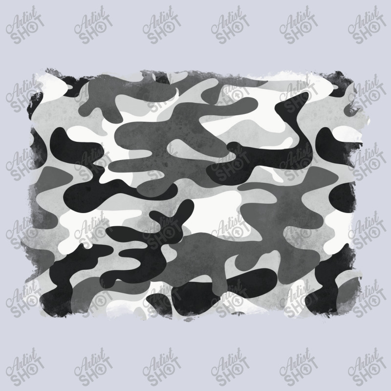 Black And White Camouflage Fleece Short by BarkalooDesign | Artistshot