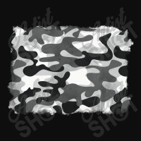 Black And White Camouflage Crop Top | Artistshot