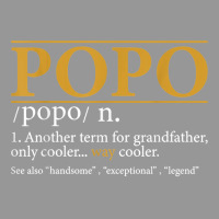 Mens Funny Popo Definition Fathers Day Gift Grandp Women's V-neck T-shirt | Artistshot