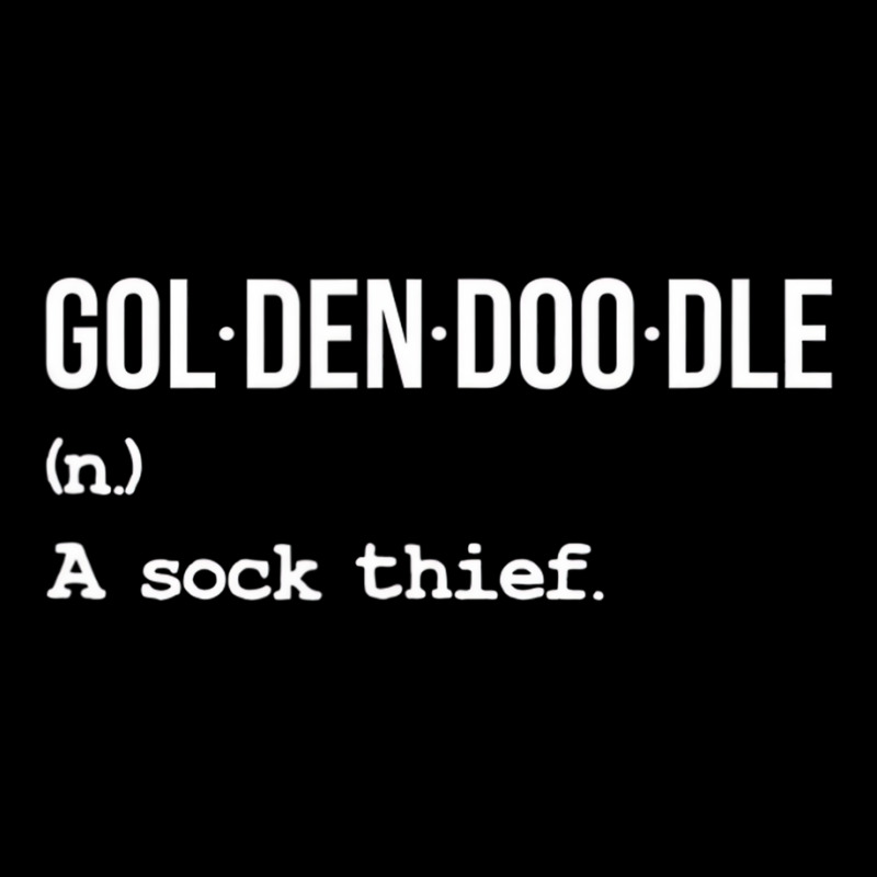 Goldendoodle Definition A Sock Thief Doodle Lover Baby Tee by ravand | Artistshot