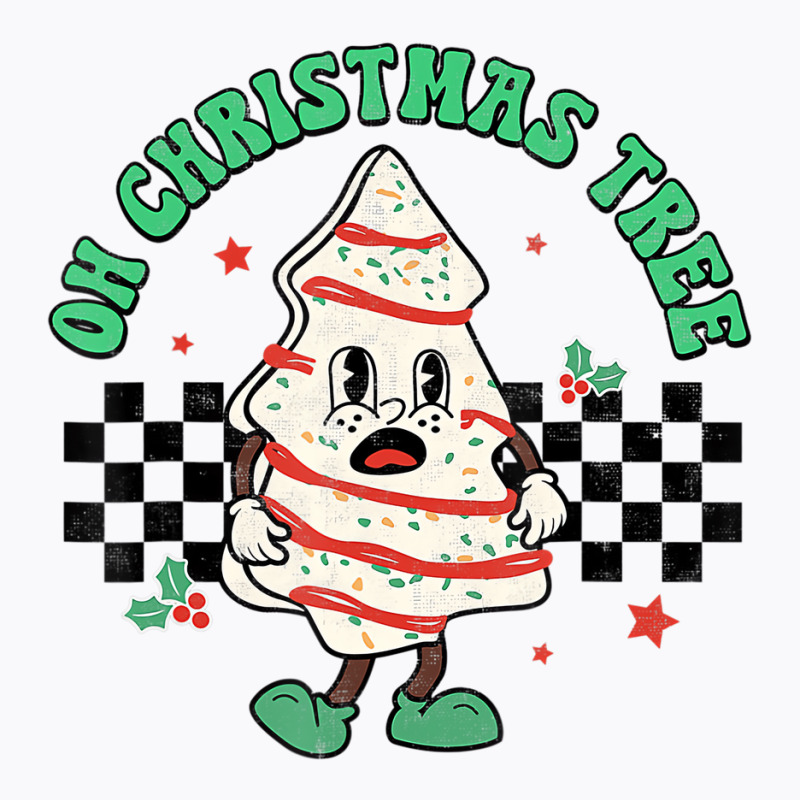 Oh Christmas Tree Cakes Debbie Becky Jen Groovy Re T-Shirt by bonne | Artistshot