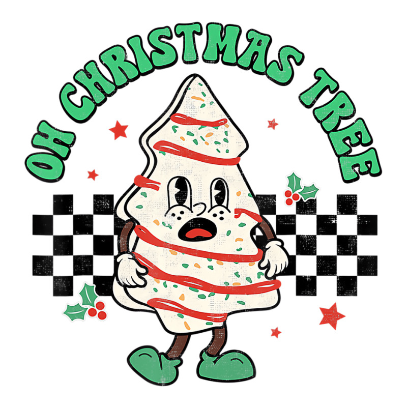 Oh Christmas Tree Cakes Debbie Becky Jen Groovy Re Long Sleeve Shirts by bonne | Artistshot