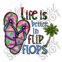 Life Is Better İn Flip Flops Baby Bodysuit | Artistshot