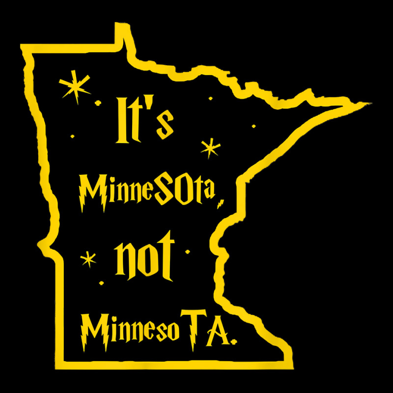 It's Minnesota Not Minnesota T Shirt Men's 3/4 Sleeve Pajama Set | Artistshot