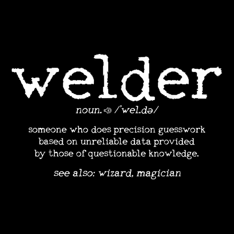 Mens Welder Definition Funny Welding Quote Welder Baby Tee by coyagota | Artistshot